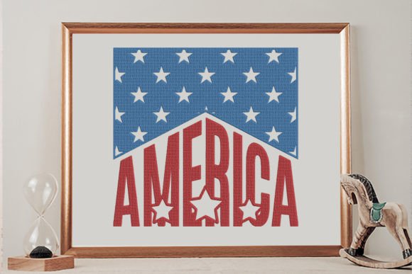 America Sign Embroidery File Review