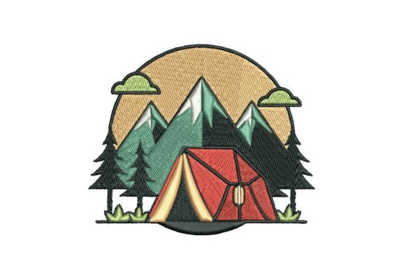 Campsite Embroidery Design Review