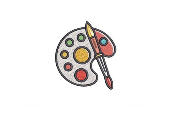 Color Palette Embroidery Design Review