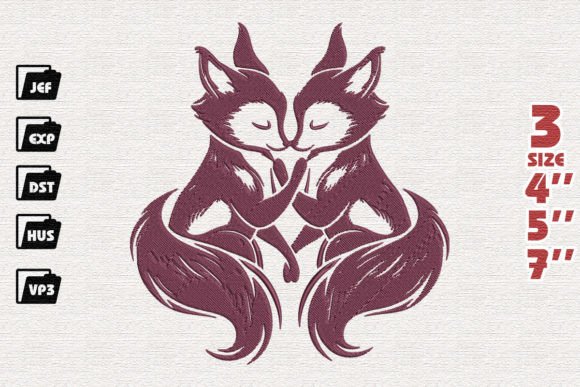 Cute Fox Embroidery Review