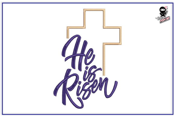 He Is Risen: Christian Embroidery Design Review
