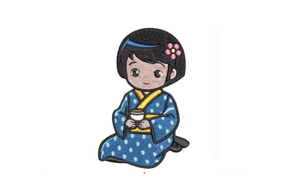 Japanese Girl Embroidery Design Review