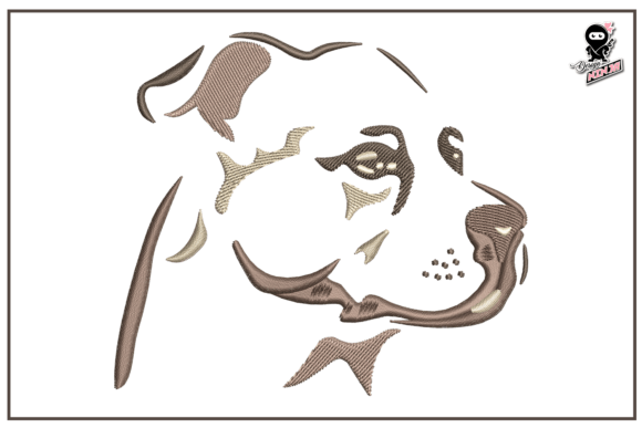 Labrador Portrait, Dog Embroidery Review