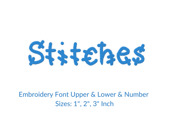 Stitches Font Embroidery Design Review