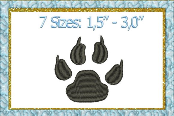 Tiger Paw Print Embroidery Design Review